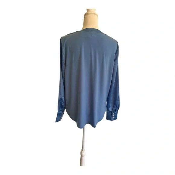 NWT Ann Taylor V-Neck Tunic Blouse - Picture 2 of 5